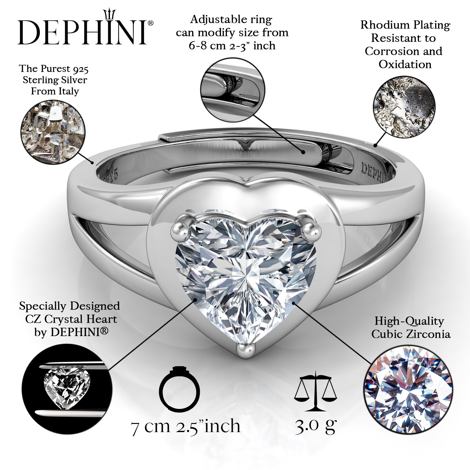 Ethereal Heart Ring (Silver) – SP Inc.
